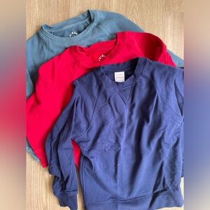 3 Kid Sweatshirts, Hanna Andersson and Primary size 6-7